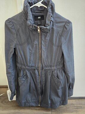 H&M Size 4 Womens Jacket Grey